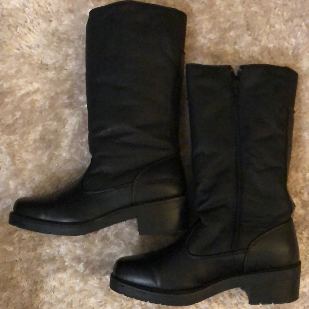 Black weatherproof pre❤️loved winter boots